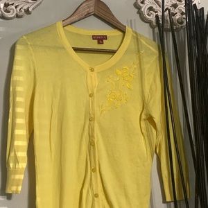 Cardigan with embroidery